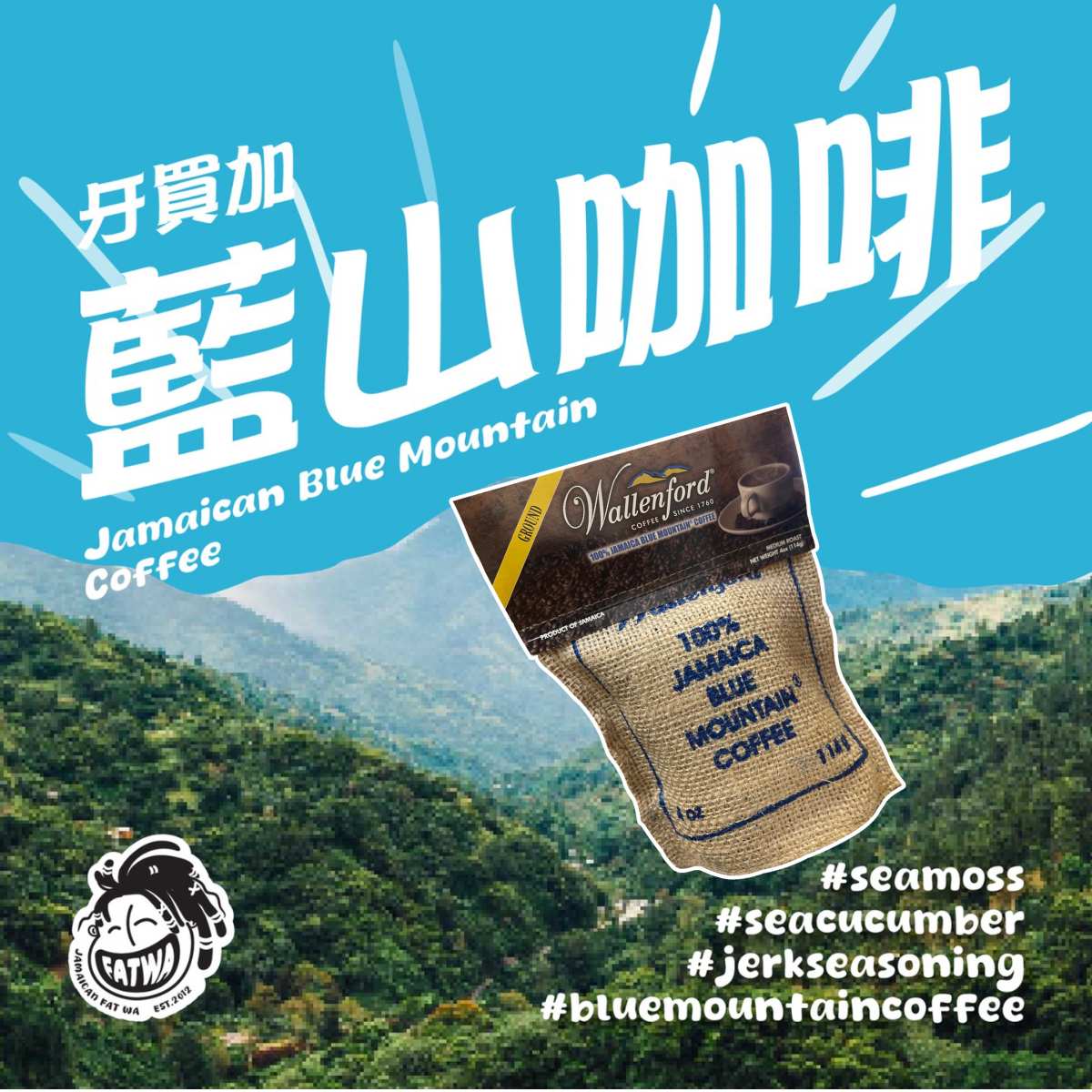 藍山咖啡|手沖咖啡粉 (WALLENFORD / JABLUM)
